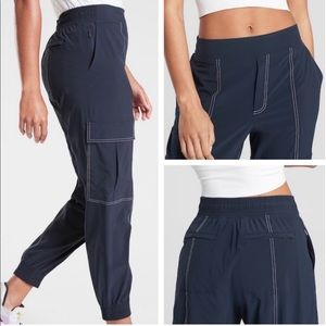 Athleta Chelsea Utility Joggers in Navy